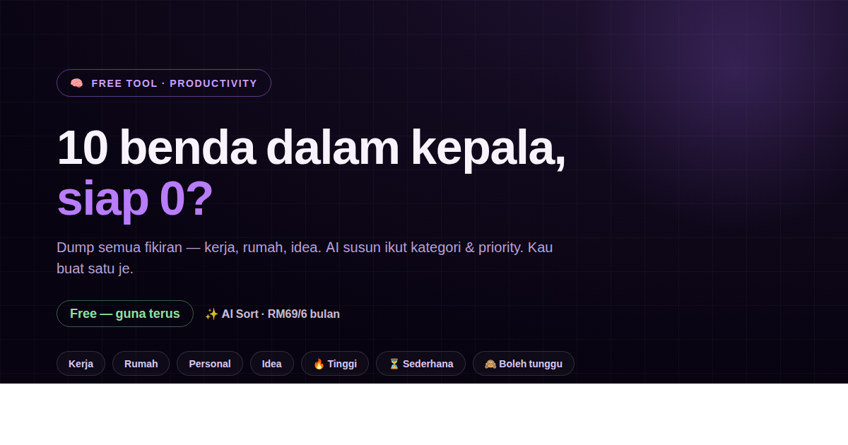 DUMP Premium — 6 Bulan